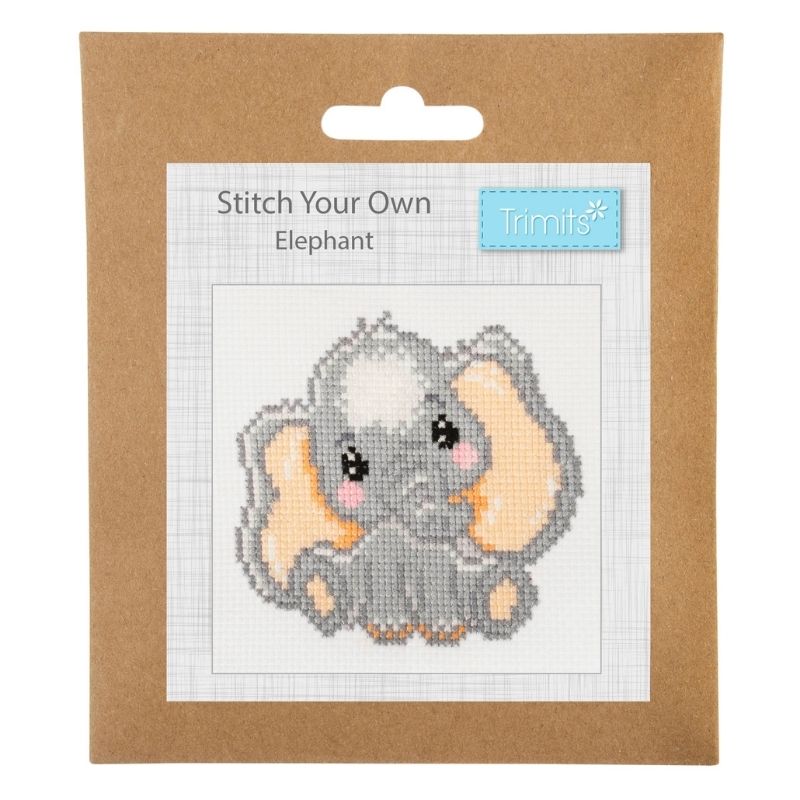 Cross Stitch Kit - Elephant