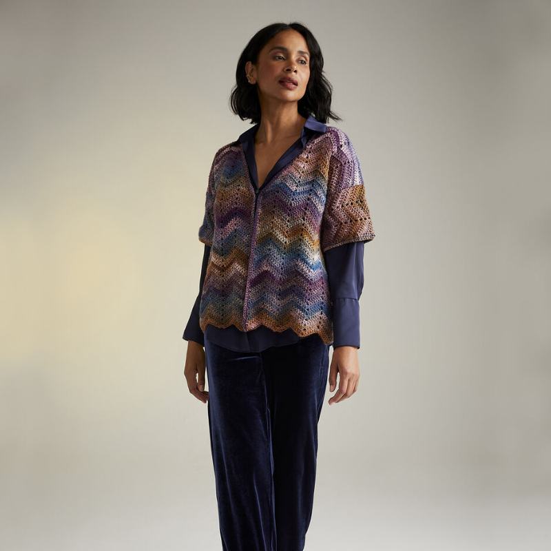 Sirdar - 10727 - Moonlit Bloom cardigan