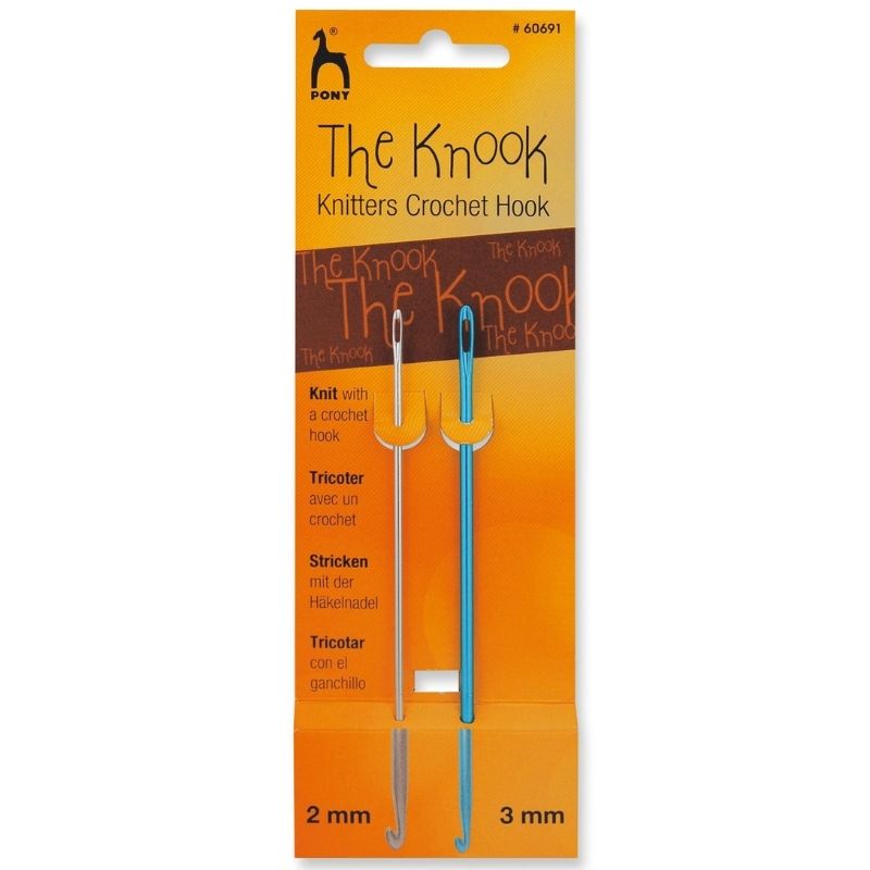 The Knook van Pony, knooking brei-haaknaalden set 2 en 3 mm - www