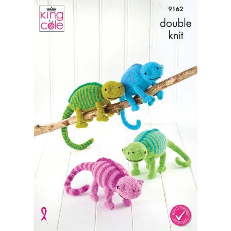 King Cole  Chameleons Knitted in Big Value DK 50g
